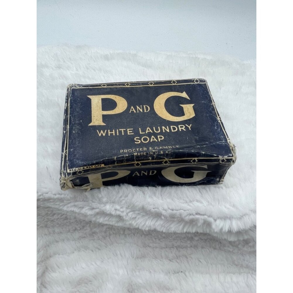 P & G White Laundry Soap Original Wrapper 1940's